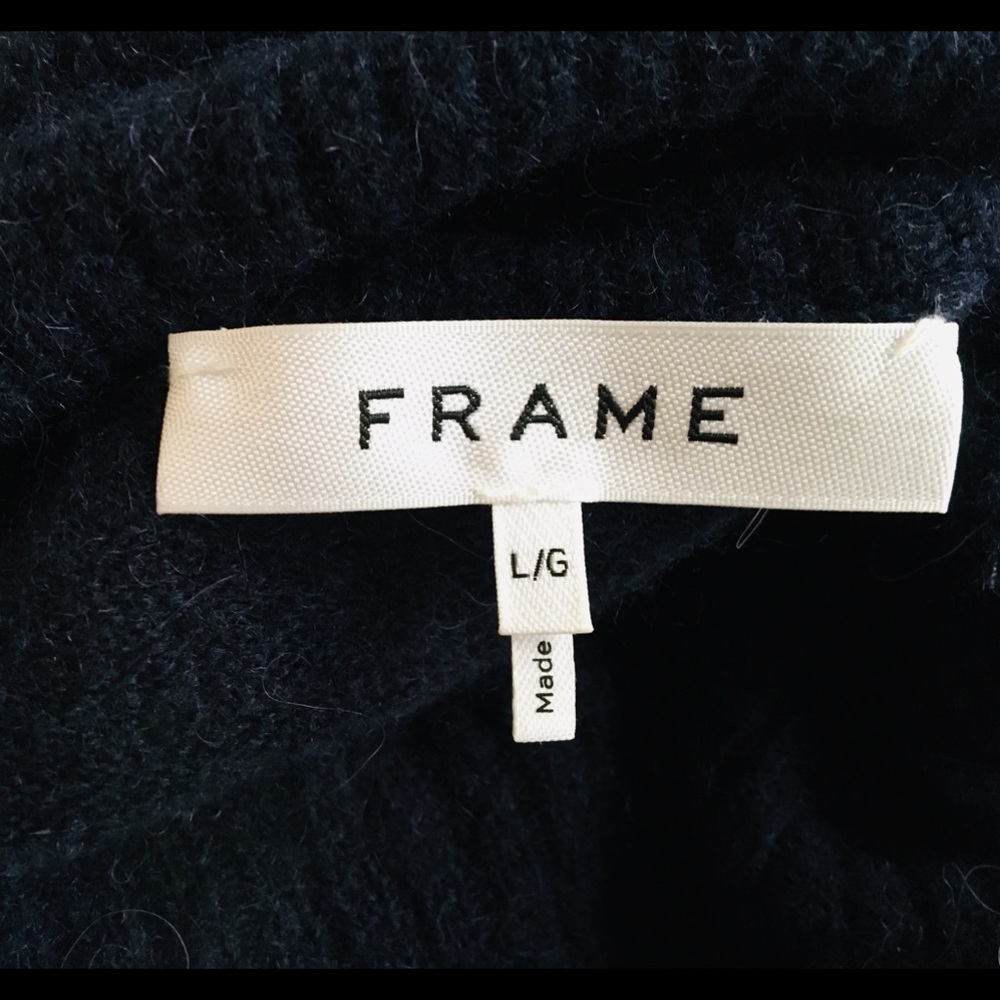 FRAME Denim Swingy Turtleneck Sweater - Picture 6 of 6